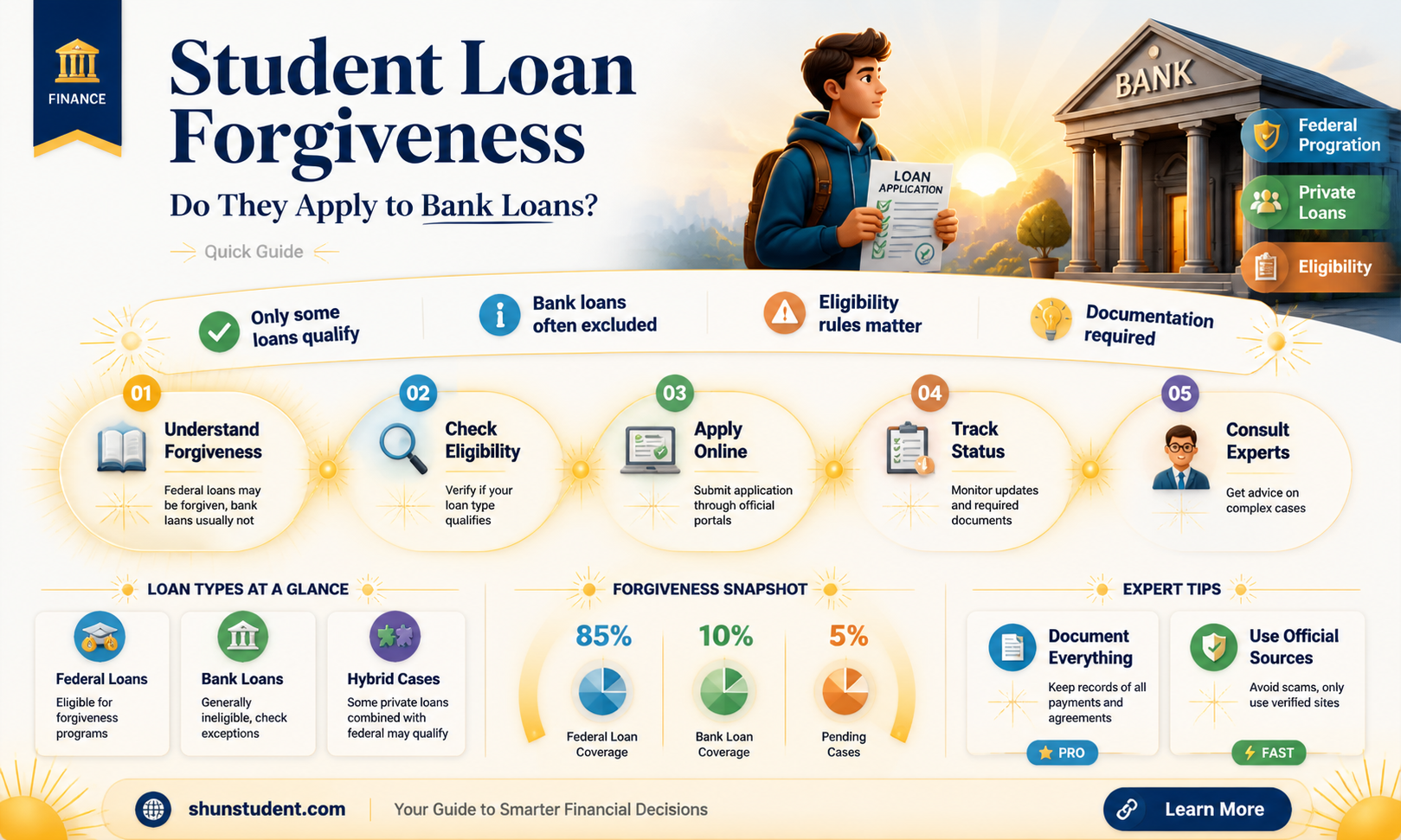 are student loan forgiveness program for bank loan