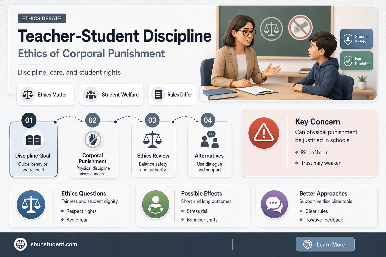 can a teacher beat a student