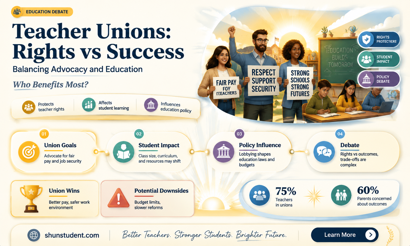 are teacher unions protecting at the expense of students