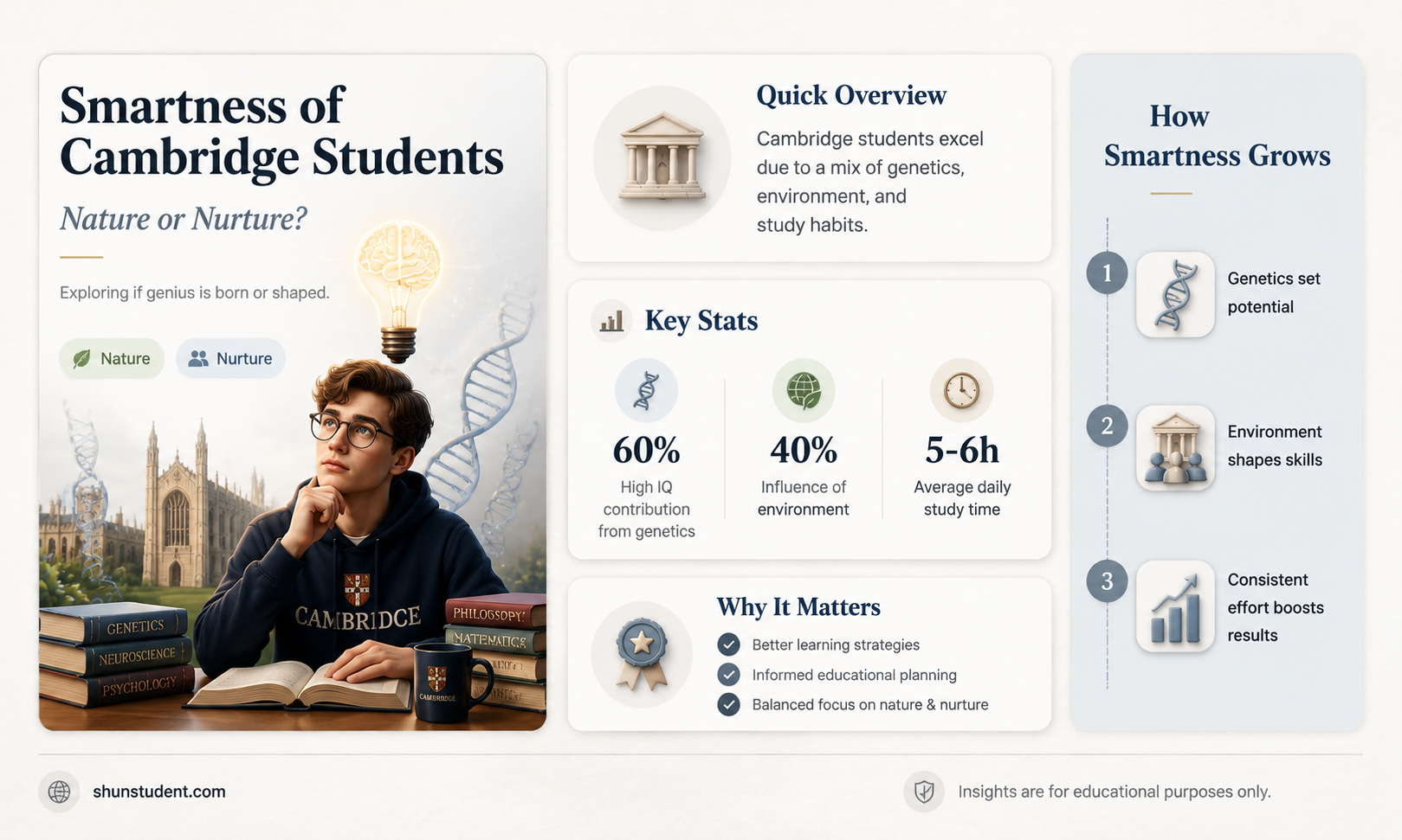 are university of cambridge students smart
