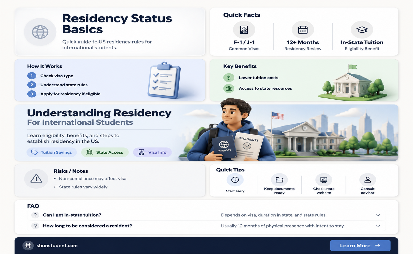 are students residents in us