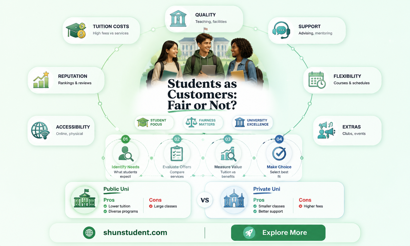 are students customers of their universities