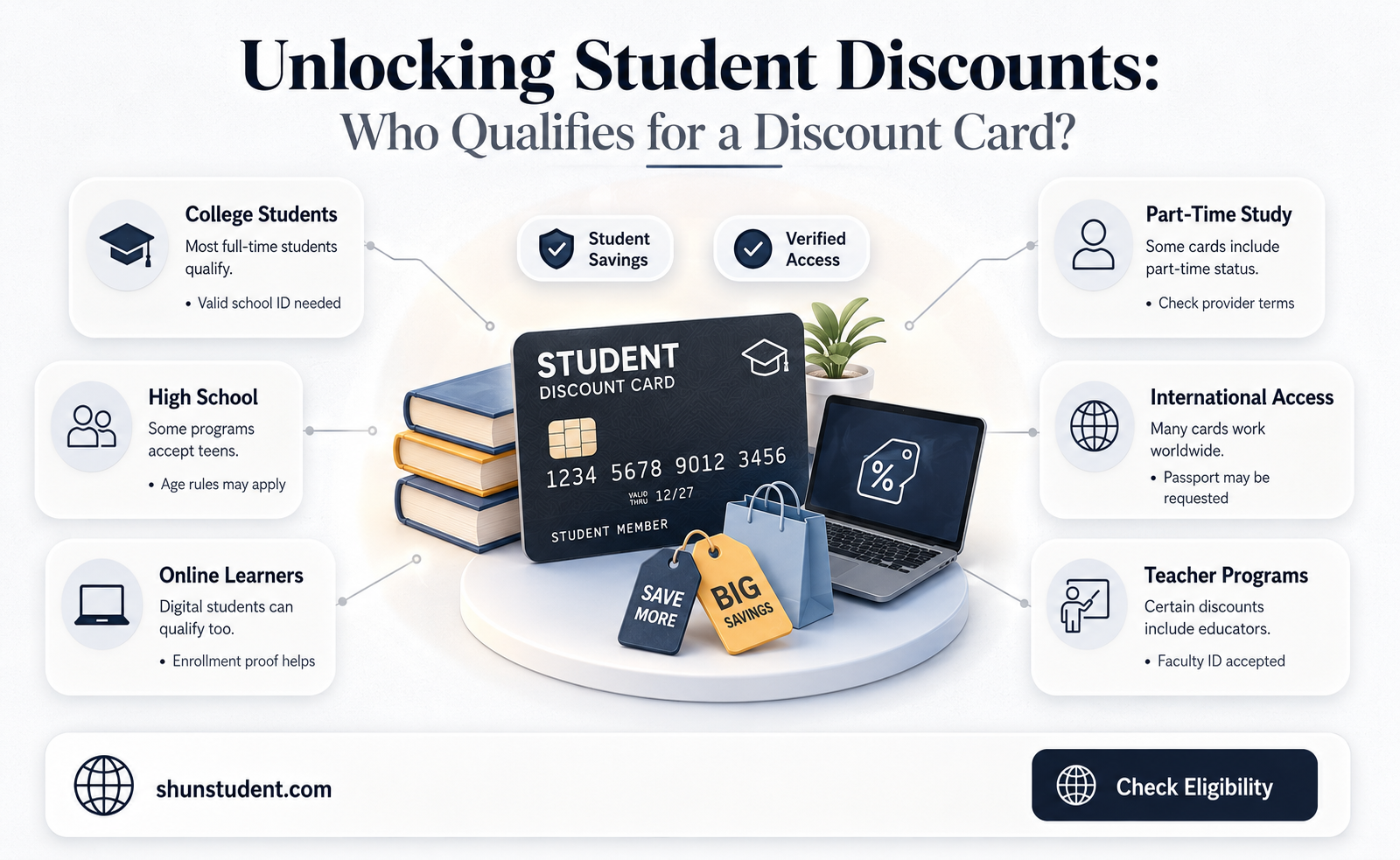 can anyone get a student discount card