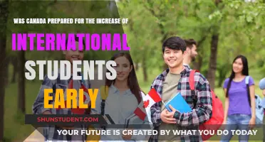 Canada's Early International Student Influx: Prepared?