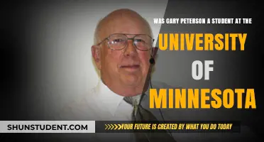 Gary Peterson: A University of Minnesota Student?