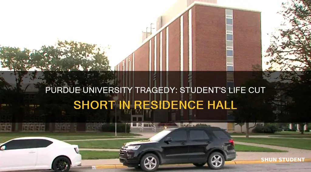 was student killed in a purdue university residence hall