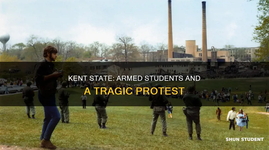were students armed at kent state university protest 1970