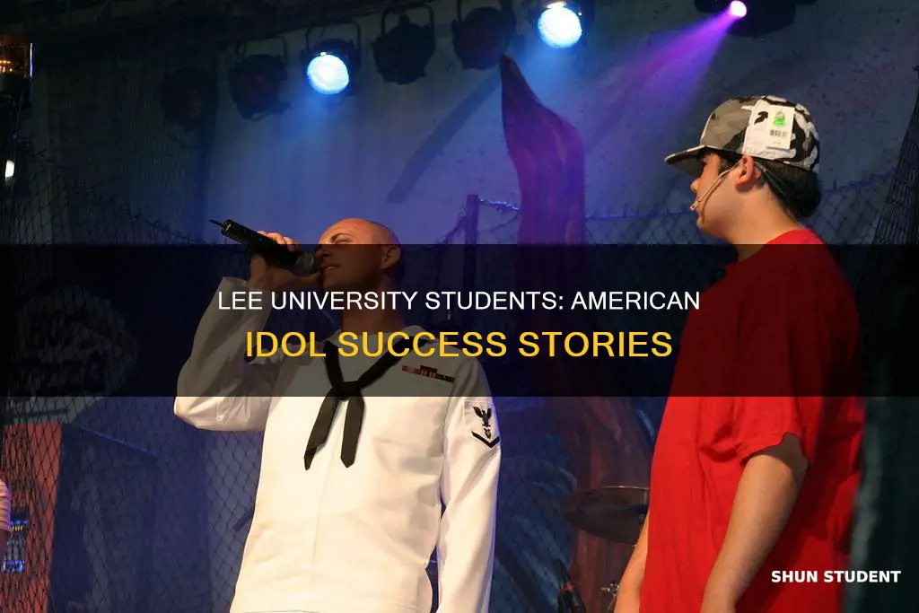 were there any lee university students on american idol