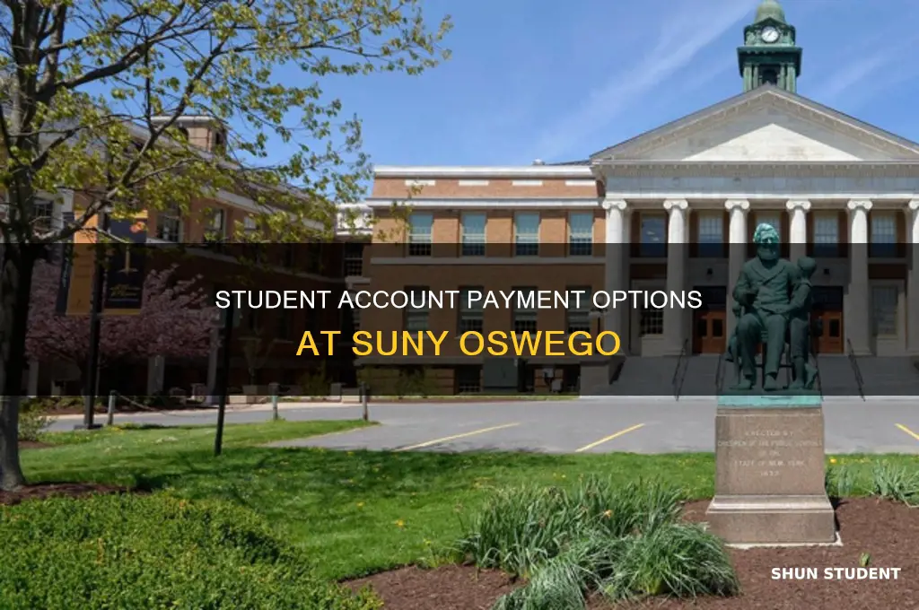 were to pay student account suny oswego