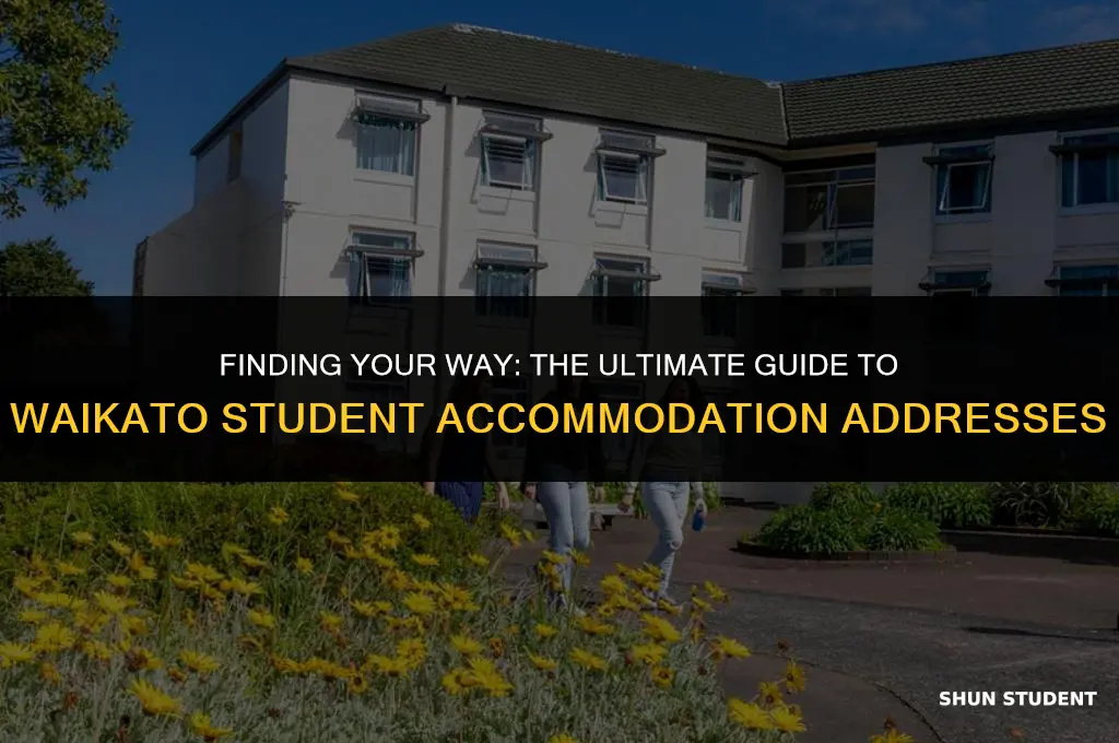 what address should i use for waikato student