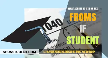 Student Tax Forms: Which Address Should You Use?