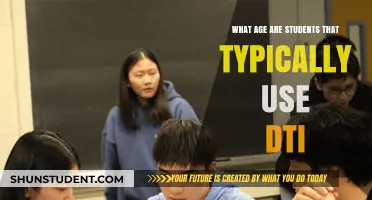 Exploring the Age Range of Students Who Benefit from DTI