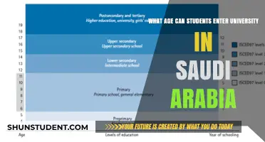 University Entry in Saudi Arabia: Age Requirements