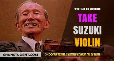 Suzuki Violin Journey: Ideal Age for Students to Begin