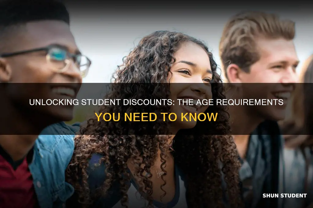what age do you get student discount