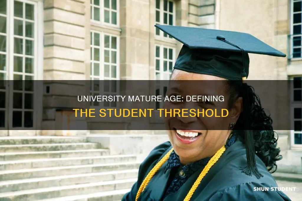 what age is a mature age student for university