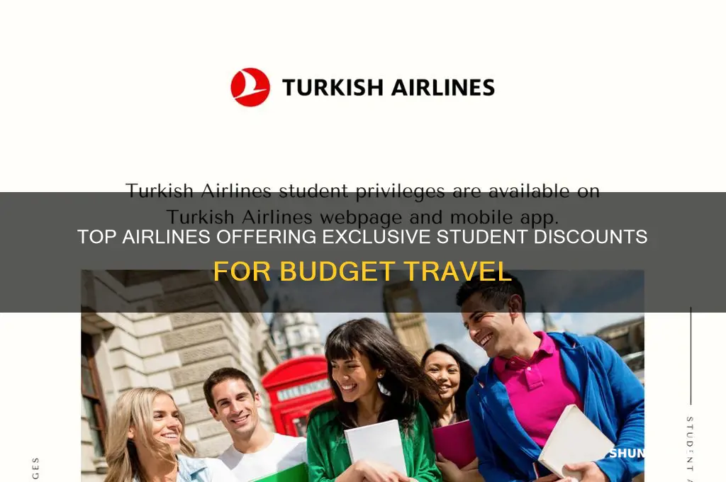 what airline give student discounts