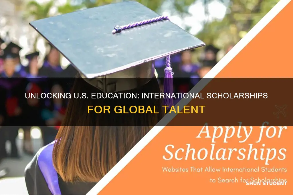 what american universities offer scholarships to international students