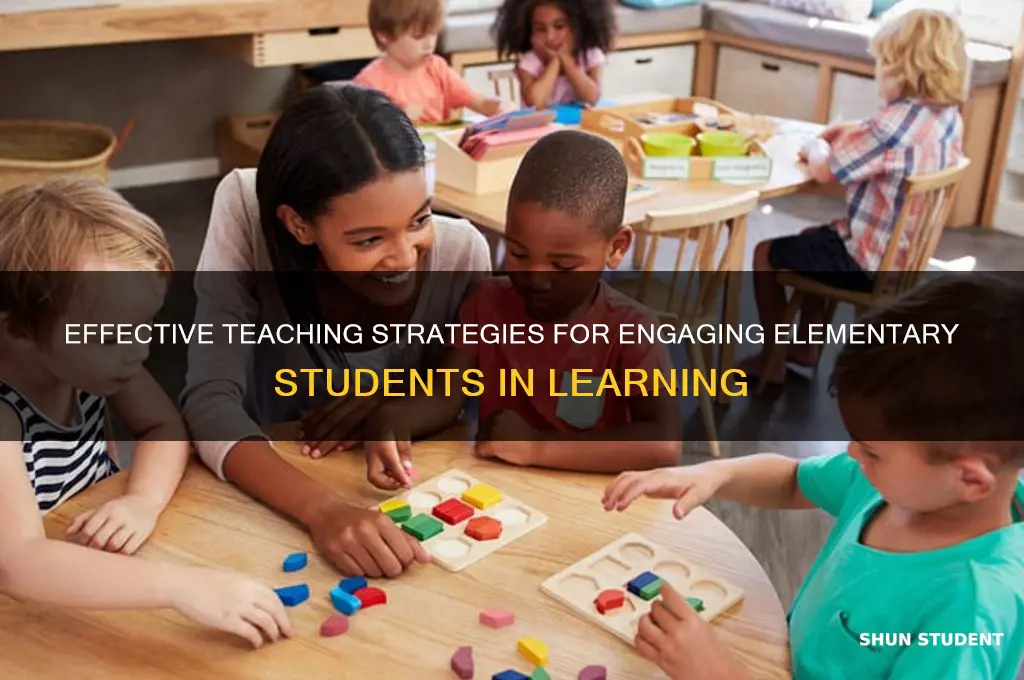 what are appropriate teaching methods for elementary students