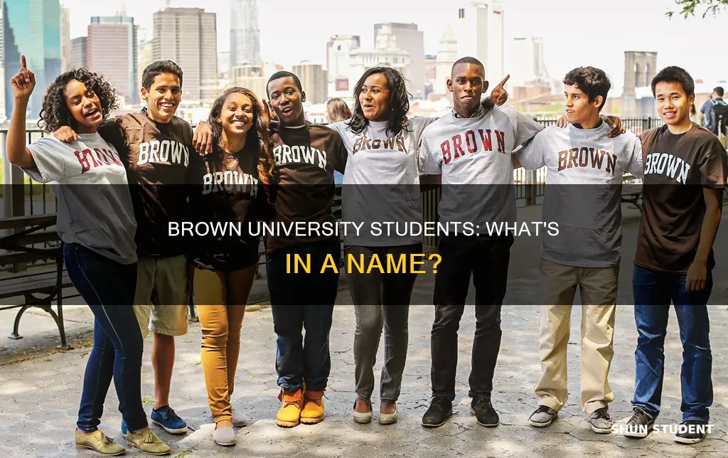 what are brown university students called