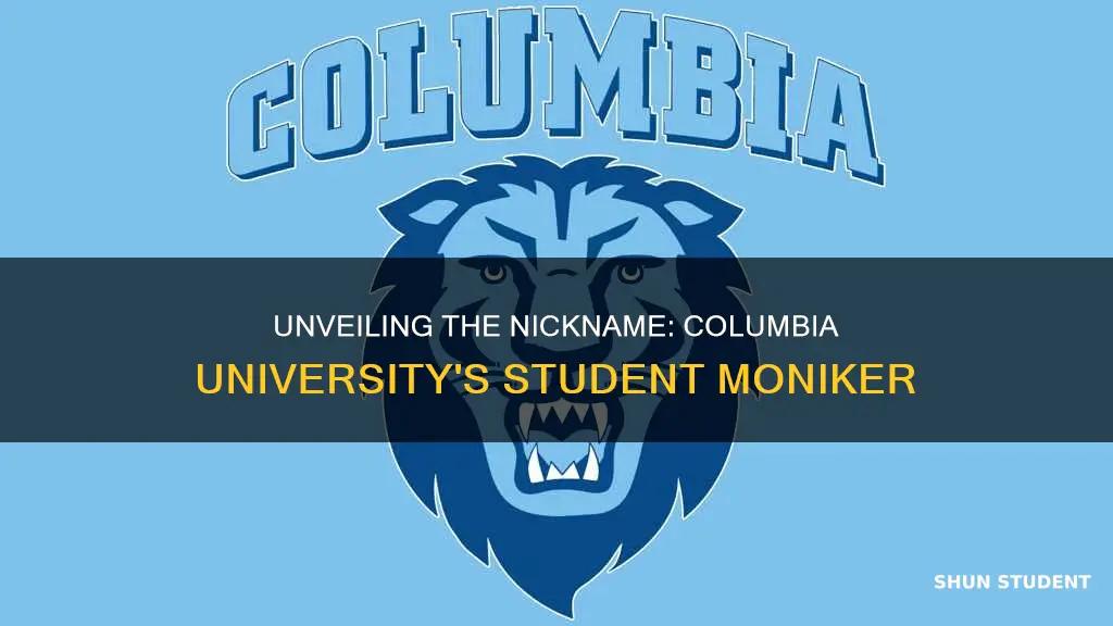 what are columbia university students called