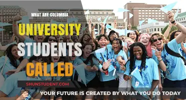 Columbia University Students: What's in a Name?