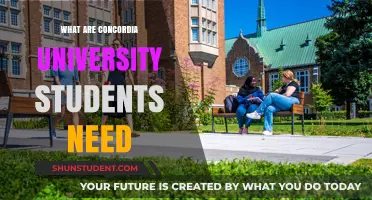 Concordia Students: What Are Their Needs?