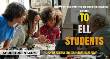 Effective Science Teaching Strategies for English Language Learners