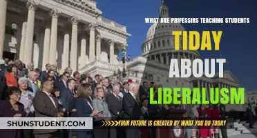 Modern Liberalism: What Professors Are Teaching Students Today