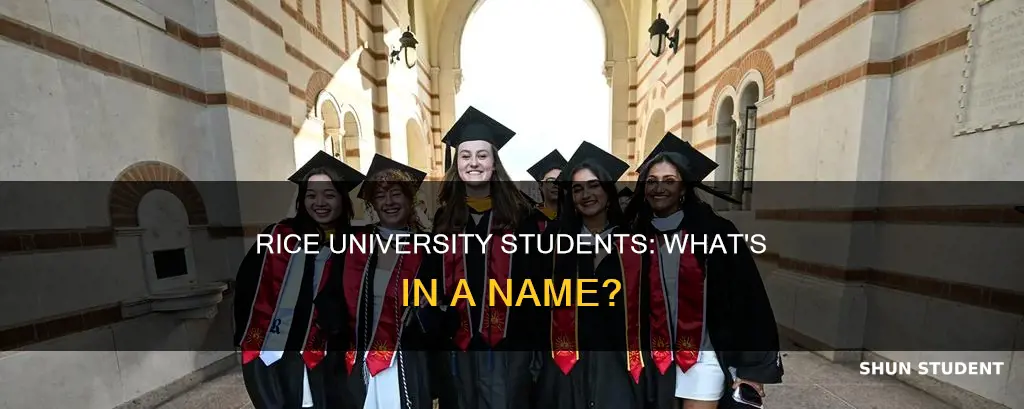 what are rice university students called