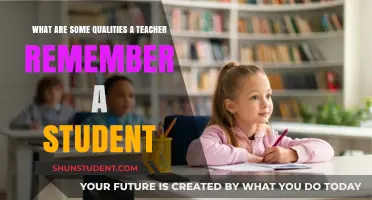 Qualities That Make Students Unforgettable to Their Teachers