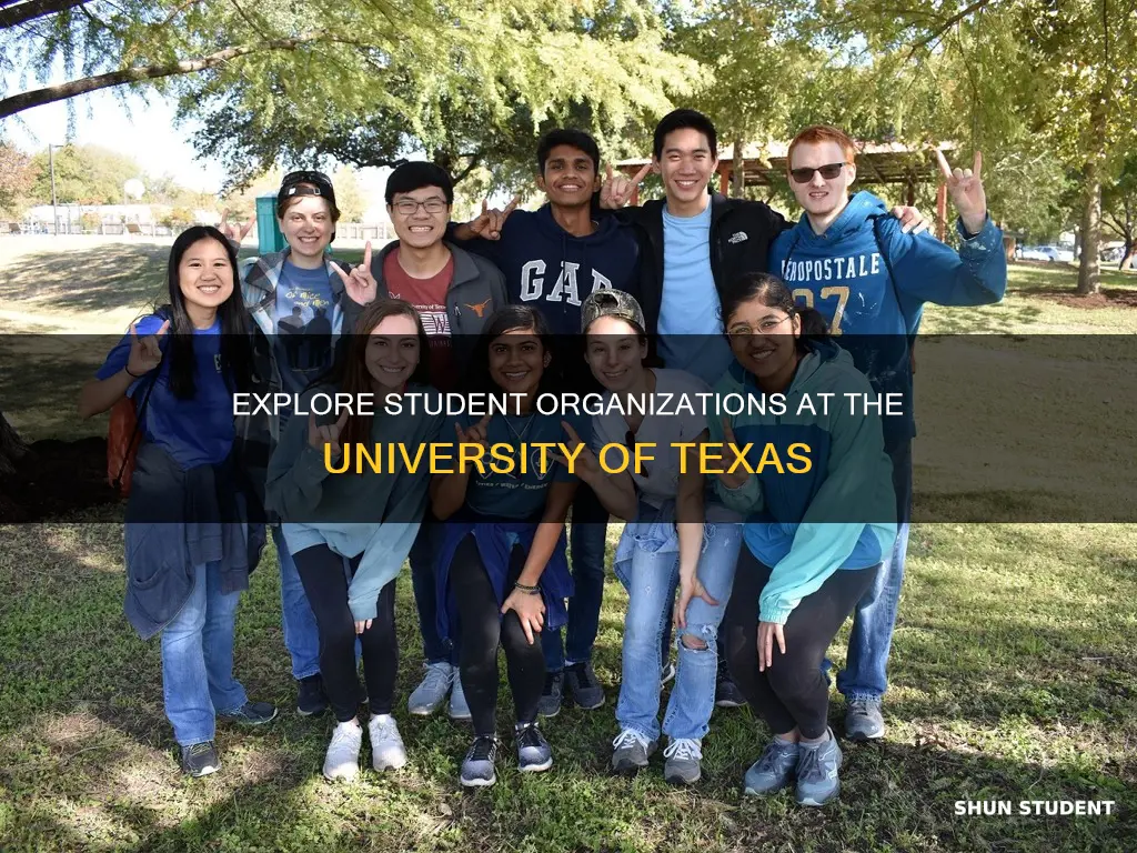 what are some student organizations for the university of texas
