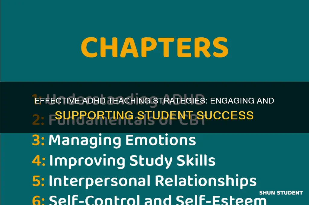 what are some teaching strategies for students with adhd