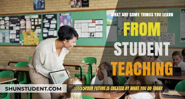 Lessons Beyond the Classroom: Insights Gained from Student Teaching Experiences