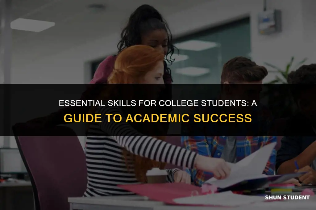 what are some useful skills to learn for college students