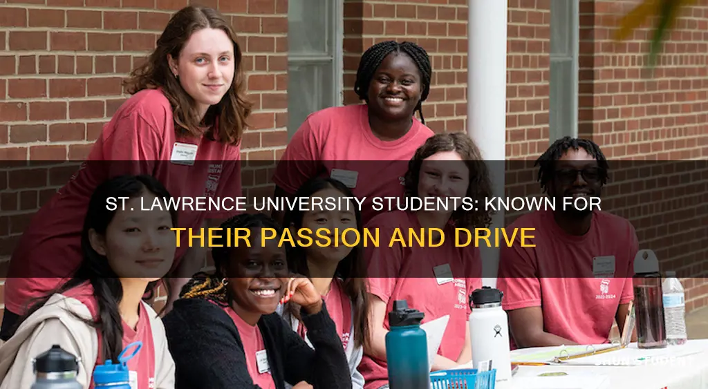what are st lawrence university students known for