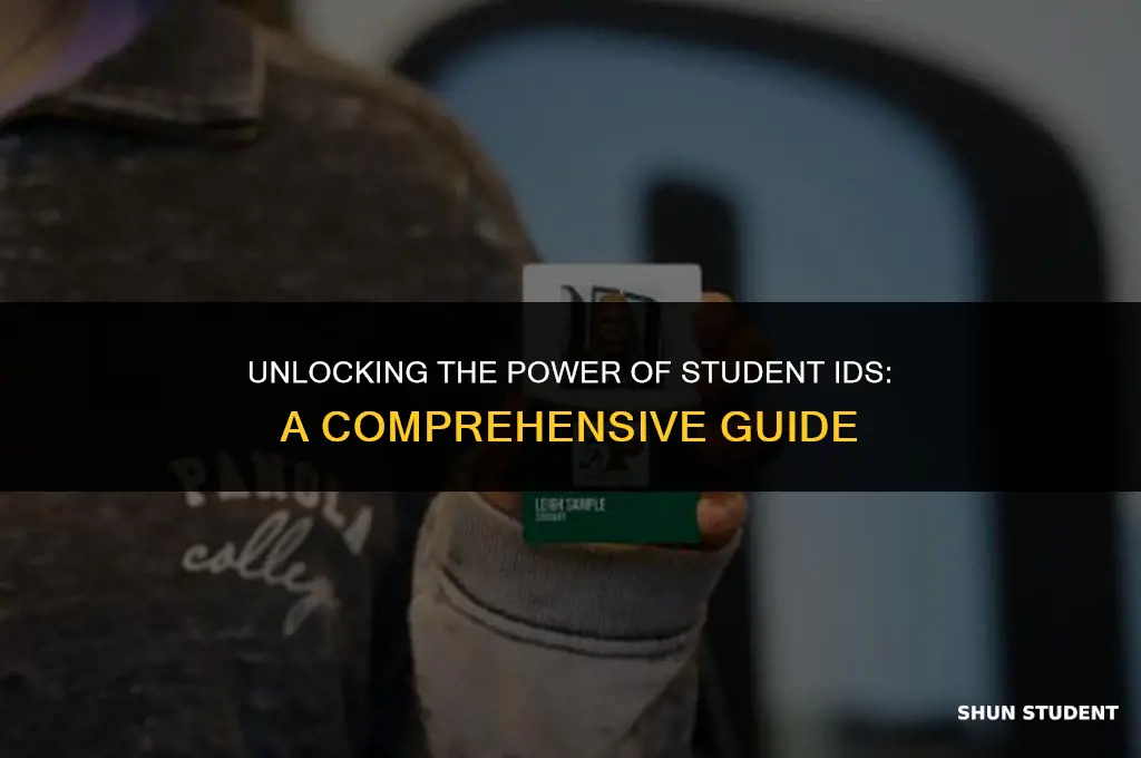 what are student ids used for
