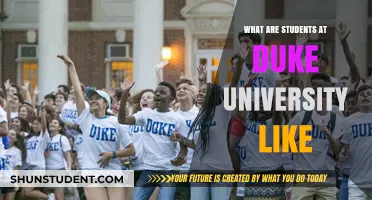 Duke University Students: Diverse, Driven, and Determined