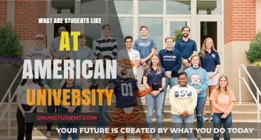 American University Students: Who Are They?