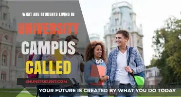 University Campus Residents: What's in a Name?