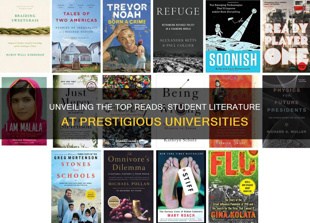 what are students reading at the best universities independent