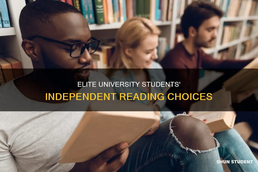 what are students reading at the best universities independent