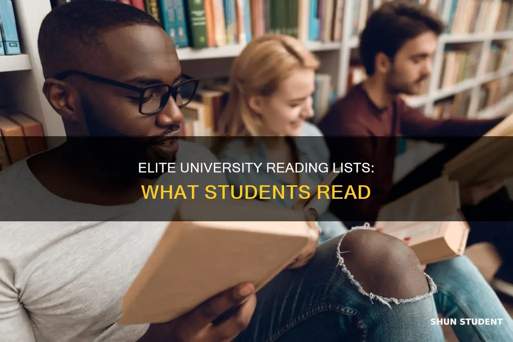 what are students reading at the best universities