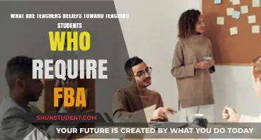 Understanding Teachers' Attitudes Toward FBA for Students with Behavioral Needs
