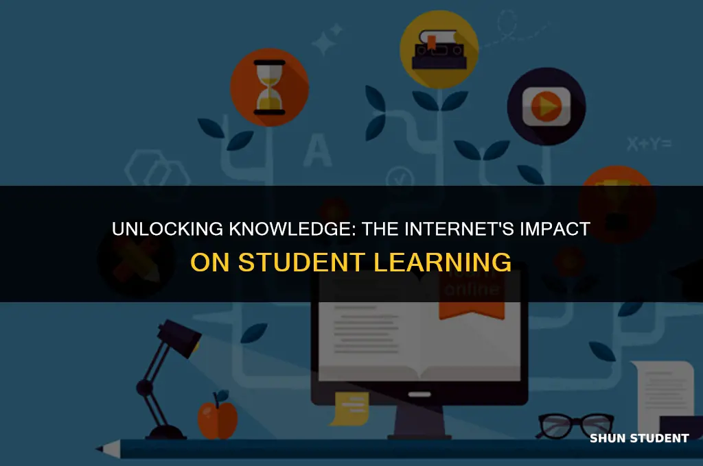 what are the advantages of using internet for students