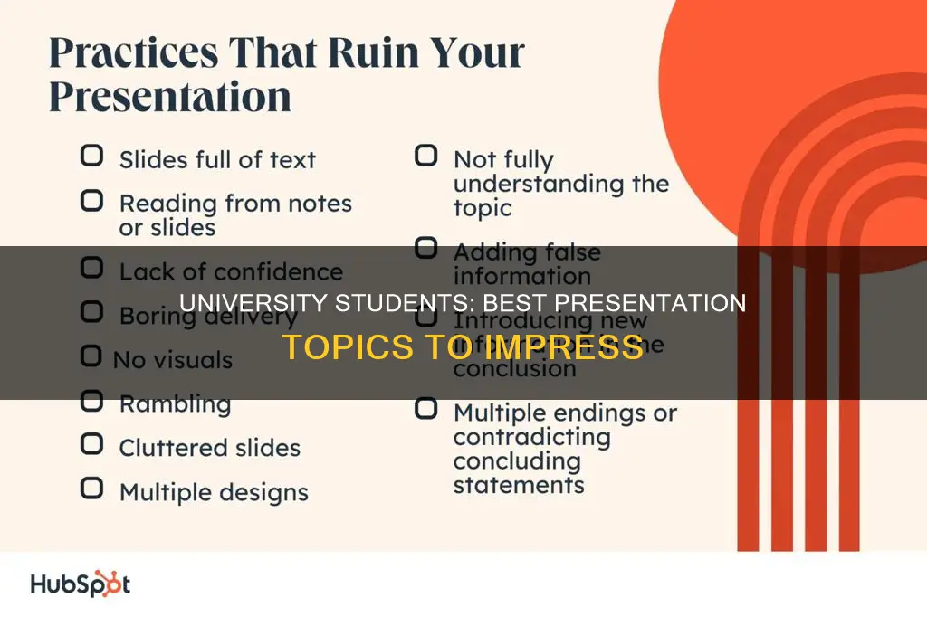 what are the best presentation topics for university students