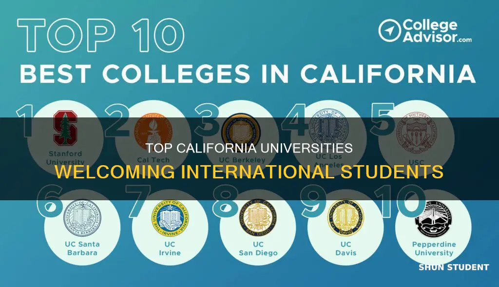 what are the best universities in california for international students