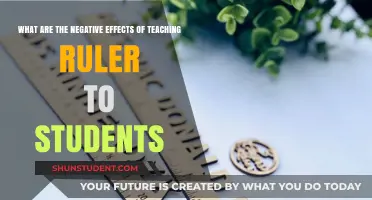 Teaching Ruler: Unintended Negative Consequences on Student Learning and Creativity