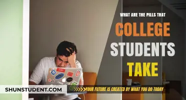 Decoding the Risks: Pills Popular Among College Students