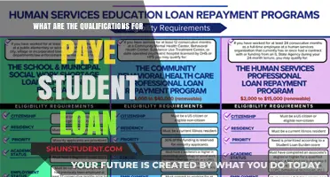 Student Loan Eligibility: PAYE Qualification Requirements